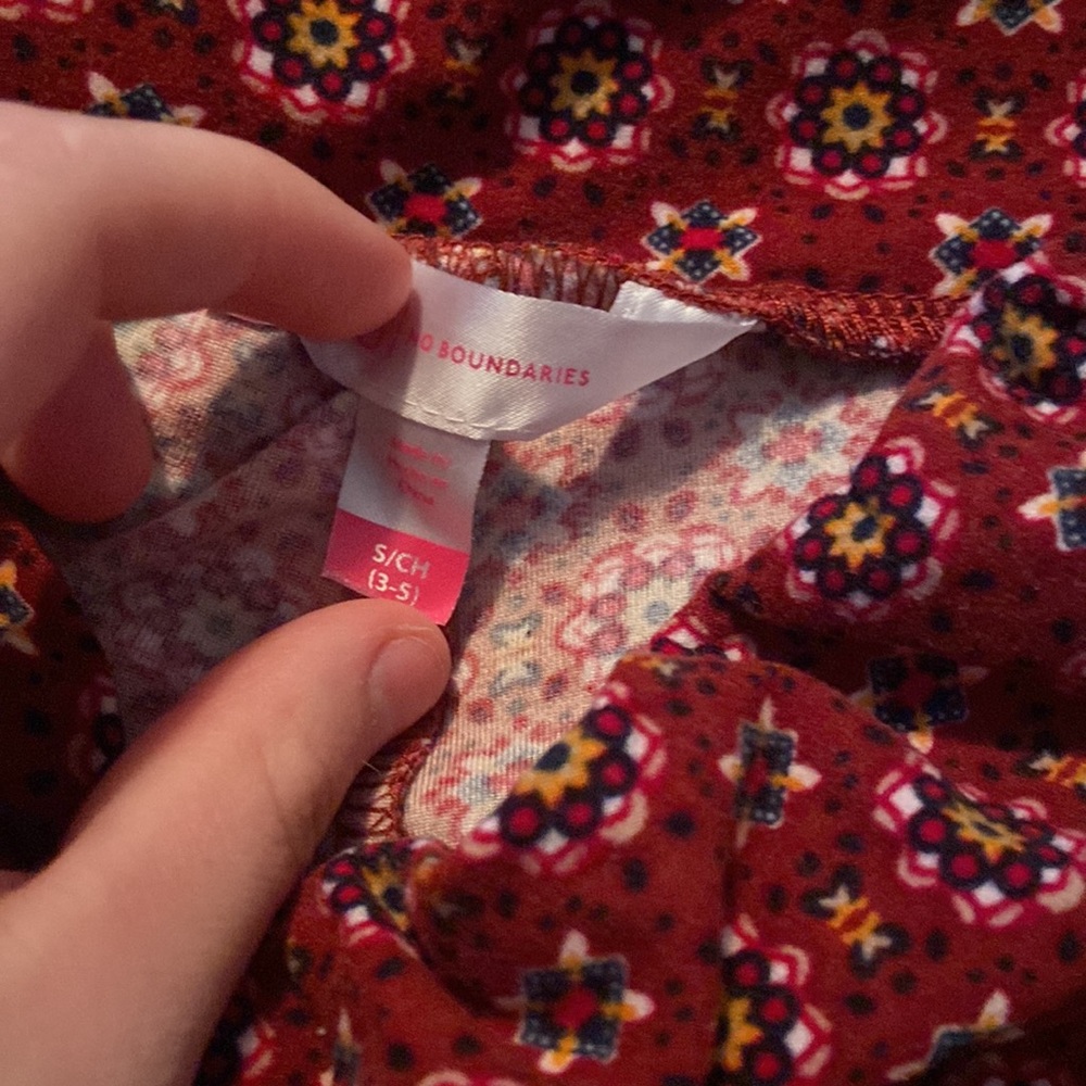 Patterned flared leggings - Picture 2 of 2